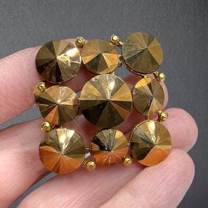 🌺RARE Large Vintage Weiss Brooch